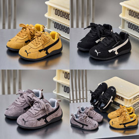 PUMA/Puma x Balenciaga Speedcat chaussures pour enfants à semelle mince à haut bas-4161