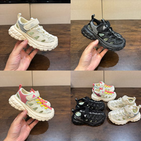 Sandales de plage à pieds ouverts à semelle douce Adidas pour enfants-4182