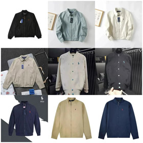 Polo Ralph Lauren solid color logo embroidered mid-length trench coat-4342