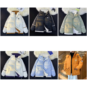 Adidas à capuchon chaud et confortable casual veste-4354  