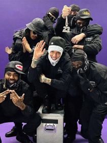 Corteiz jacquard stand col casual raglan manches veste-4747  