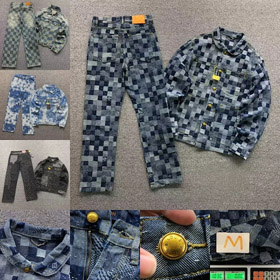 Louis Vuitton LV Damier Jeans Costume-4750  