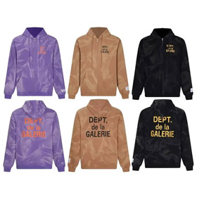 Galerie Dep Lettre Imprimer Sweatshirt à manches longues à capuchon-4784  