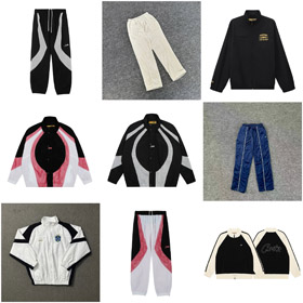 Corteiz Couleur Bloc Stand Collar Single-Breasted manches longues veste-4797  