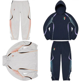 Supreme Week 11 x Umbro collaboration maillot à capuchon-4853  