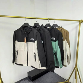 THE NORTH FACE Couleur bloqué extérieur veste à capuchon à vent-4875  