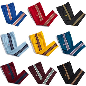 Pantalon papillon aiguilles - noir et blanc côté rayé Sweatpants-4913  