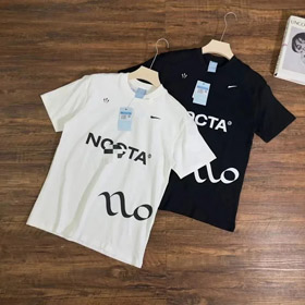 Nike Nocta nouveau t-shirt à manches courtes avec lettres imprimées-5069  