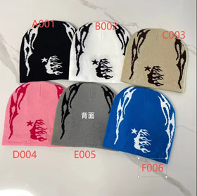 Hellstar strass brodé logo casquette de baseball/tricot chapeau-5083  