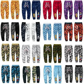 Bape pantalons décontractés  