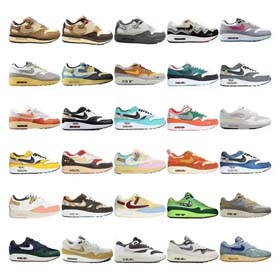 NIKE MAX 87 (30 modèles) - 0516  