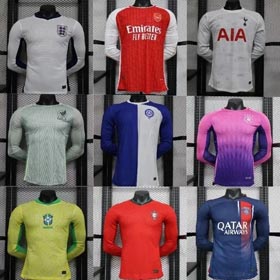 Premier League nouveau joueur maillot de football à manches longues-1605