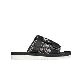 Dior Alpha Oblique Chaussons Noir-2333