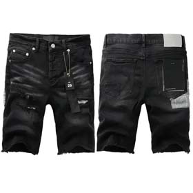 Jeans court violet-2434